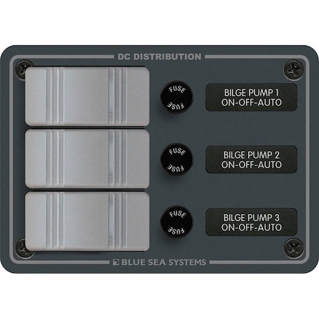 Blue Sea Systems Blue Sea Contura 3 Bilge Pump Control Panel 8665